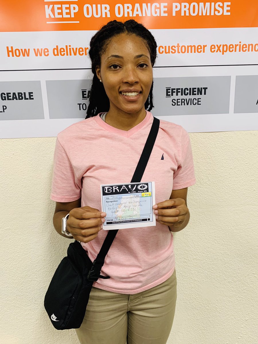 Giving a shoutout to new D90 cashier Shiniya on great customer service today! Great job Shiniya keep up the great work! @Depot0163 @thehd0163
