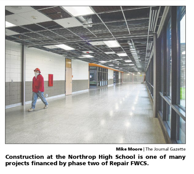 Thank you to the Journal Gazette for the great article about the importance of the REPAIR FWCS referendum! Please vote yes to continue improving learning environments for our students and community! 
#thankyoufortwayne
#repair2020voteyes
journalgazette.net/news/local/sch…