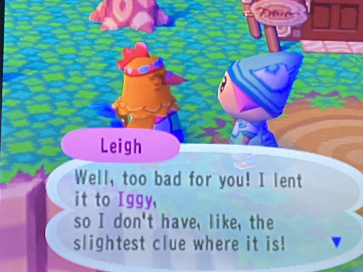 Bob wants me to take clothes to Olivia. Easy enough, gotta hit up Leigh and Olivia next. Leigh tells she gave the picture book to Iggy 