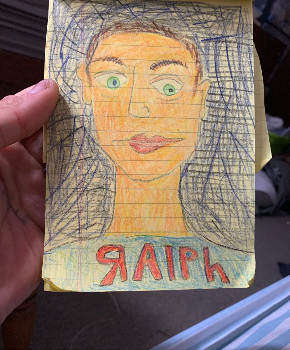 swedishfishhead's tweet photo. Twitter #starvingartist I’m doing commissioned portraits in colored pencils. Made to order lol. I was thinking 5$ on cashapp but name your price. Examples: #cashappinbio #send face https://t.co/fA3iN8LRLO