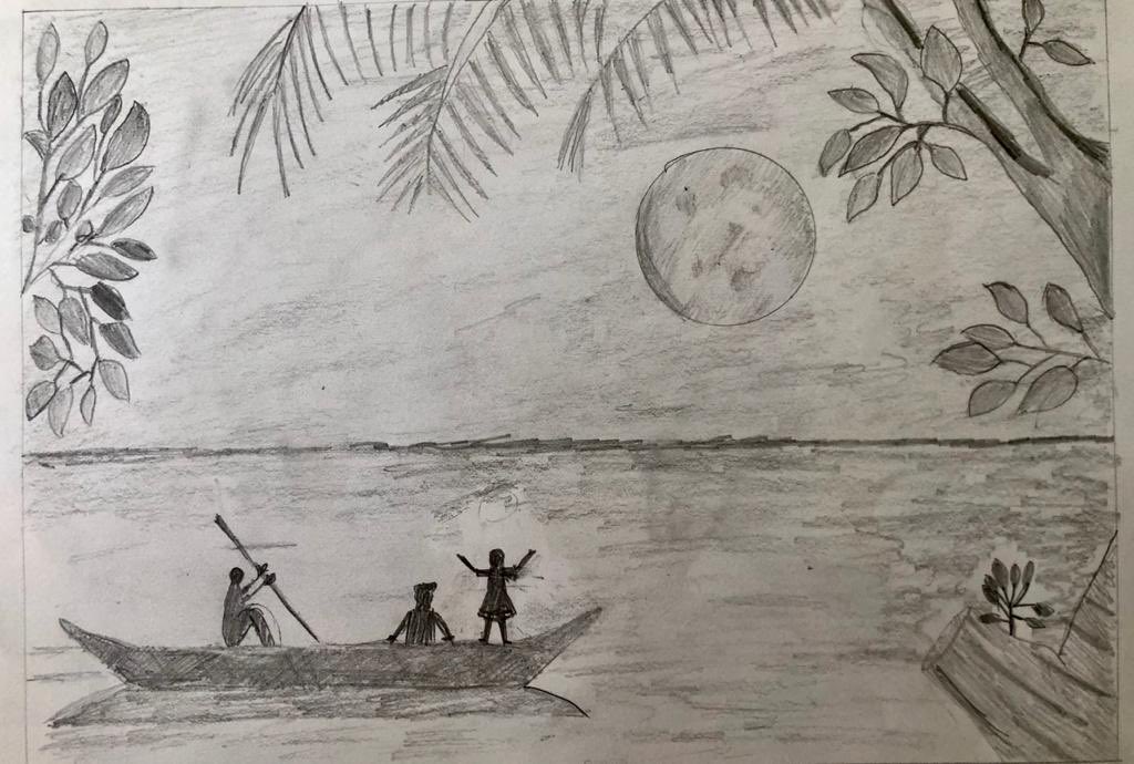 KasturikaSupkar's tweet photo. @cpbbsrctc @SarangiSudhansu @dcpbbsr @anupkumarsahoo @dcp_cuttack @sagarika_nath @odisha_police #ArtFromHomeContest #AwarenessWithCP This submission is from Aahaan Mishra  Class 5 from Sai international school https://t.co/jXw7BxS9we