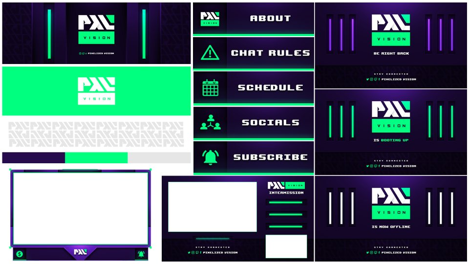 PixelizedVision's tweet photo. Take a look at some more of our graphics!
These are supplied to all our content creators to show off on stream!
Leave a comment and let us know what you think! π
Designer: @PandaCEO
#PixelizedVision #PXL2020 https://t.co/FP0SQsN9bO