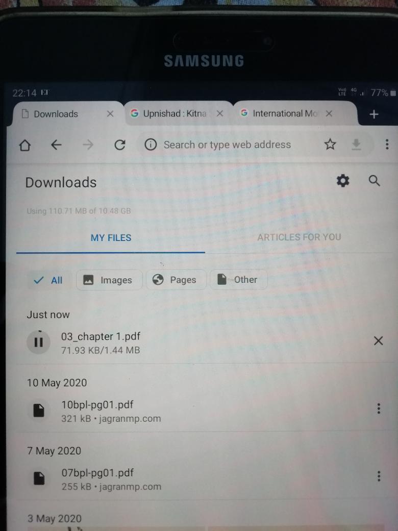 niteshcop's tweet photo. ये है idea की 4g स्पीड, पिछले 7 मिनिट में 71.93kb/1.44mb डाऊनलोड हुआ है। कोई इलाज हो तो बताईये #idea #slowestidea https://t.co/BvIErk2fRR