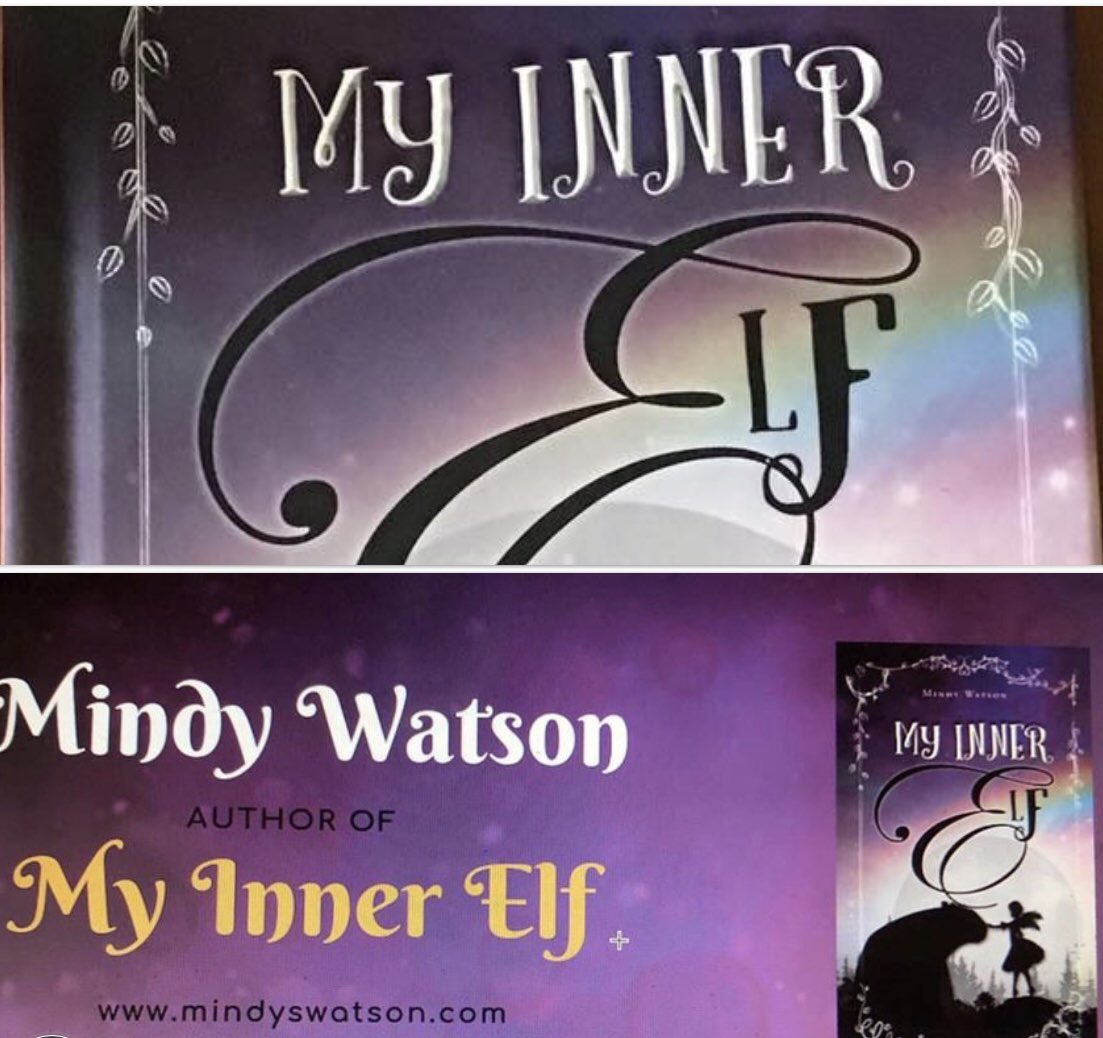 mindywatsonwrit's tweet photo. Check out my book book My Inner Elf, great for pre-teen and up. Link in my bio. https://t.co/Atij0UmhnI