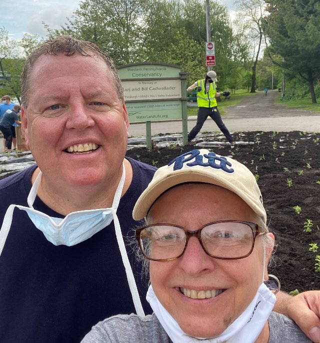 balzjr's tweet image. Annual planting for Western Pennsylvania Conservancy. UPMC gives back again! #iom #upmc #procirca