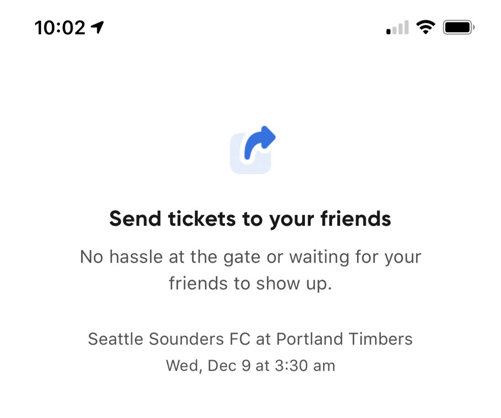 SeatGeek is rude. Every time there should be a match, I get a reminder that makes me sad. Today should be one of the highlights of our year, but alas, we are just being reminded time keeps passing by while we are all stuck at home. #ptfcovid19 #ptfc #RCTID #whining