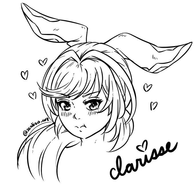 did a very "quick" 1-hour sketch ❤️ 