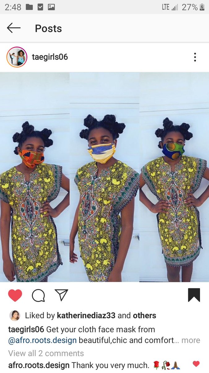AdouBD's tweet photo. @Its_V_Hall @anthoknees @ShamiOshun If you want to support our 2020 high school graduates, and Blackteens business owners, check on Instagram at @afro.roots.design. The girls are collaborating with African Women and kids, and Black youth in Los Angeles. It's 3 layers and a pocket for extra filter
#AFROROOTSDESIGN https://t.co/PuulQYGVcA