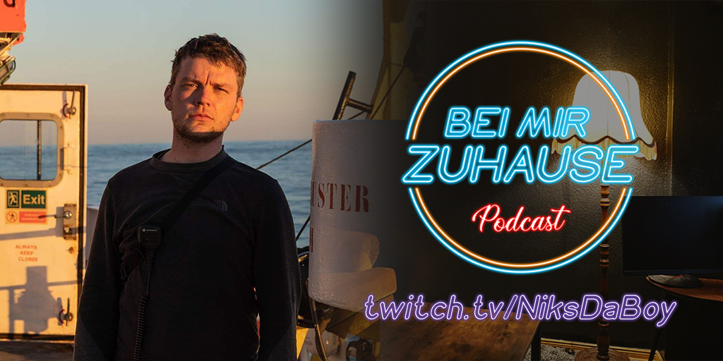 Felix Weiss ist Dokumentarfotograf und begleitet seit 3 Jahren mit <a href="/seawatch_intl/">Sea-Watch International</a> die Tragödie auf dem Mittelmeer. Wie es ist menschliches Leid zu dokumentieren und wie Felix Schmerz als Antrieb nutzt, darüber sprechen wir heute um 20 Uhr.

twitch.tv/niksdaboy