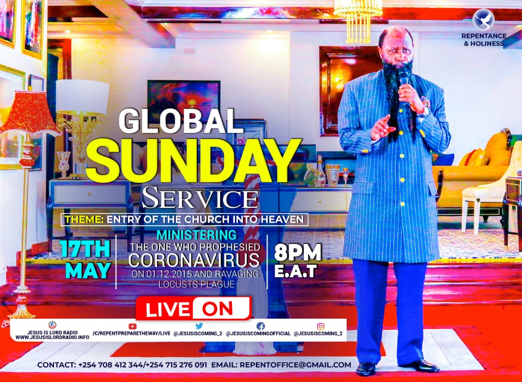BishopIsaiahJu1's tweet photo. #GlobalSundayService
The dreadful stripes of Elijah accompanying this Mega Prophets of Jehovah https://t.co/OAFykMeCoV