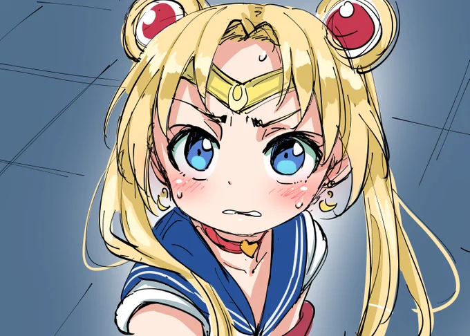 息抜きにボクもセーラームーンのやつ。

#sailormoonredraw 