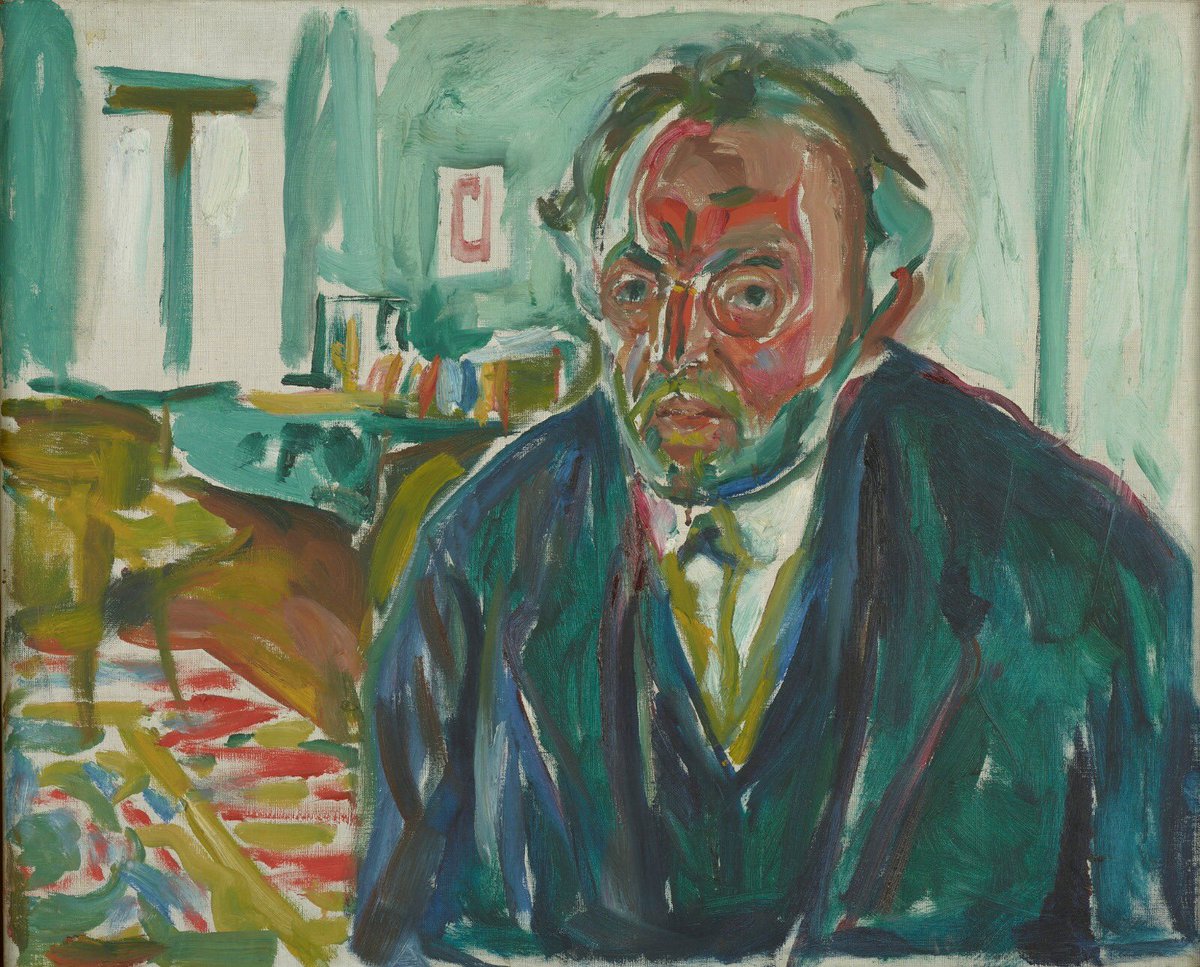 Edward Munch, İspanyol Gribinden Sonra Otoportre (1919)
