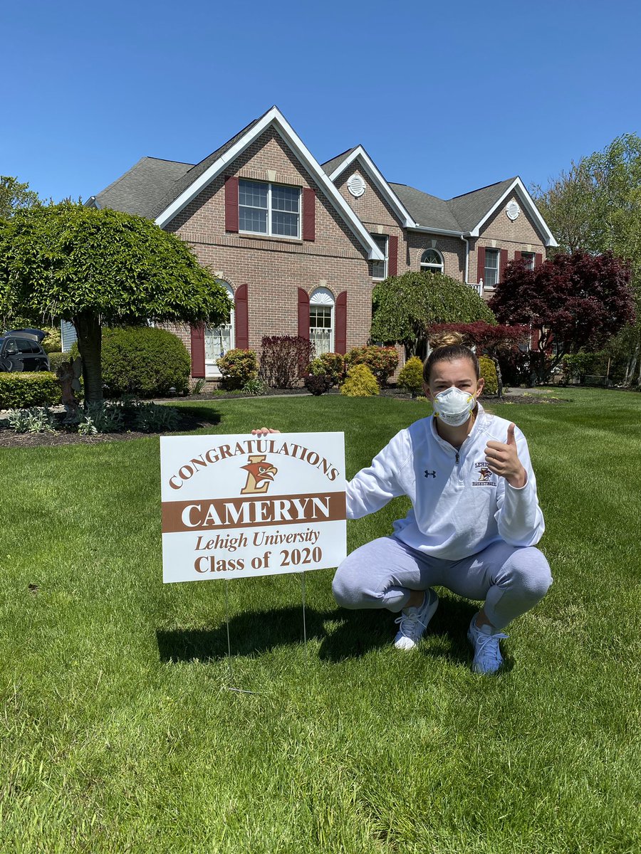 It’s official - she is college graduate! @CamBenz  Your last senior semester or graduation may not be what you envisioned but we are extremely proud of all your hard work and dedication that got you to this point. We love you! #LehighGrad