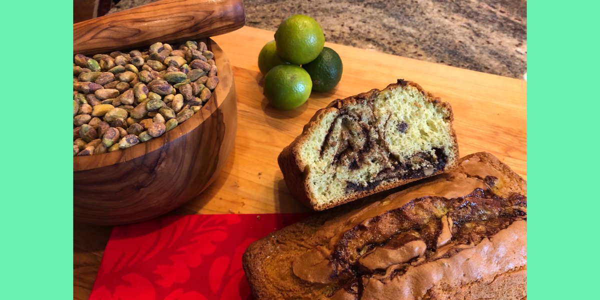 DrMastaj's tweet photo. Baking pistachio nut bread for Sunday brunch! #WeCook #WeekendCooking #mastajmagic https://t.co/yj2qkLFprW
