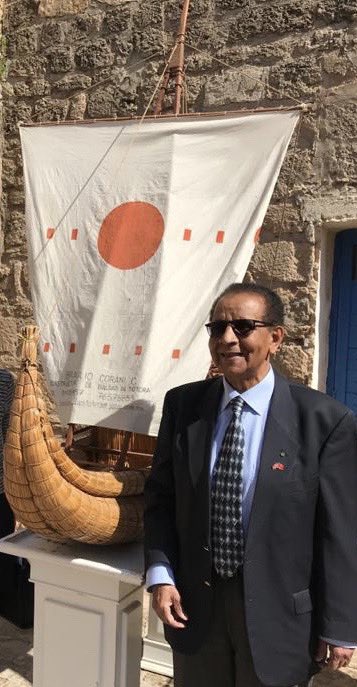 MnMerethe's tweet image. Le17 mai 2020 c’est aussi le cinquantenaire du départ de Safi de l’expédition RA II de Thor Heyerdahl. Écoutez le témoignage du participant marocain à bord M Madani Ait Ouhani sur Facebook: norvegeaumaroc ⁦@NorwayMFA⁩ ⁦@MarocDiplomatie⁩ ⁦@kontikimuseet⁩