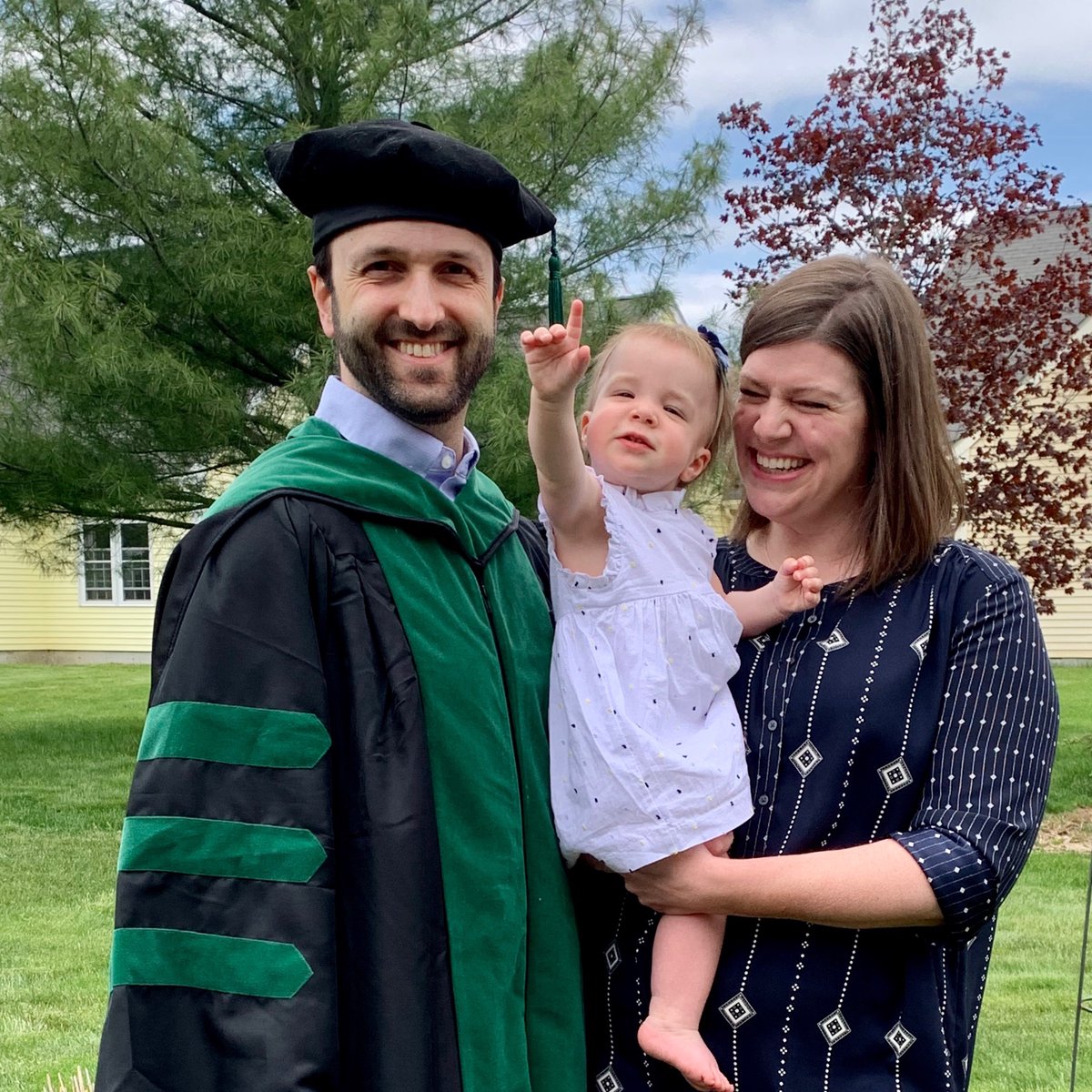 RockDoc1952's tweet photo. Congratulations to our son who is  now Dr. Lawrence M. Malinconico on your graduation from Tufts University School of Medicine #tusmgrads2020 and to Sarah and Charlotte as you all move on to your next adventure https://t.co/CBtBgKVj6p