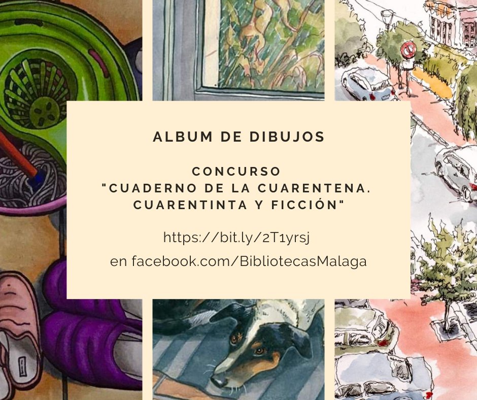 BibliotecasMlg's tweet photo. Hasta el DOMINGO 24 de mayo, os animamos a que PARTICIPÉIS con alguna FRASE sobre los dibujos seleccionados a lo largo de estos dos meses. Todos están en el álbum https://t.co/sYizopKjw5. Pinchad sobre el dibujo que os inspire y en "Comentarios" del post podéis escribir. Gracias! https://t.co/8mhq0i8zmt
