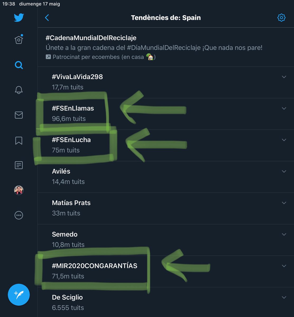 jhpascual's tweet photo. Y ahora que tengan la poca vergüenza de seguir ignorando nuestras peticiones.
#FSEstalla #FSEnLlamas #FSEenlucha #MIR2020 #MIR2020CONGARANTÍAS @sanidadgob @salvadorilla @sanchezcastejon https://t.co/nRBXNTbv0T
