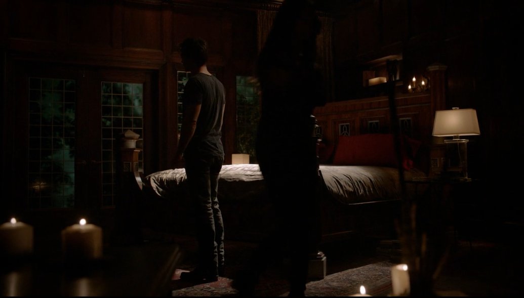 The original script for Damon and Elena's break up scene in 5x18