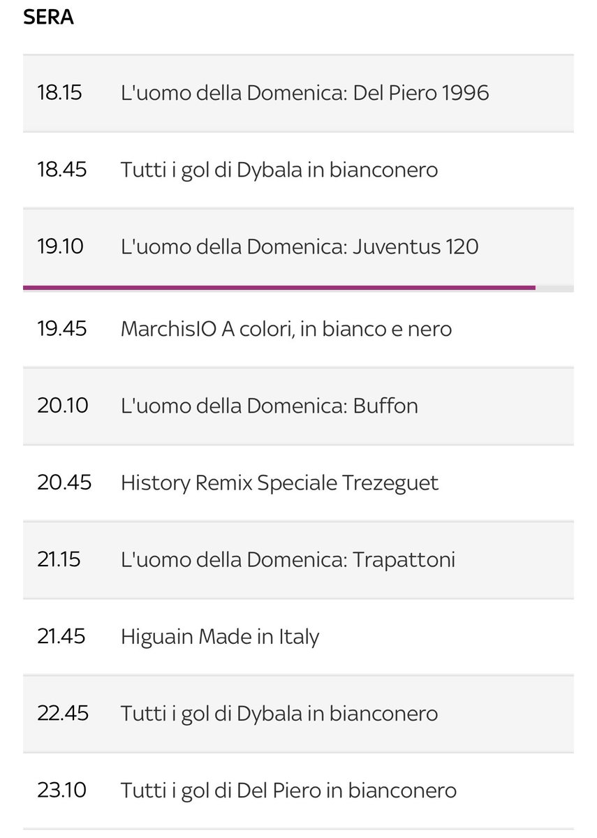 armcopp's tweet photo. La ricchissima e liberissima programmazione domenicale di @SkySport. Perché scrivere #SkyJuve o #JuveChannel pareva brutto. Poi lo vogliono dal pezzotto se perdono abbonamenti. Che schifo.
#Juventus https://t.co/2wbNzhRmHx