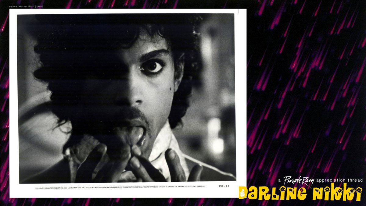 Balancing the sacred and the profane has always been a theme in Prince’s work. Quite often he finds God through sex. Not this time though. In Darling Nikki he’s consciously walking away from the Spirit to gratify the desires of the flesh.