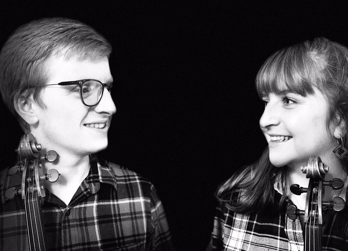 LIVE NOW: Twins Alice and James Flannery (violin and viola) are performing our penultimate concert! Go check them out here: youtube.com/watch?v=1c7goP…