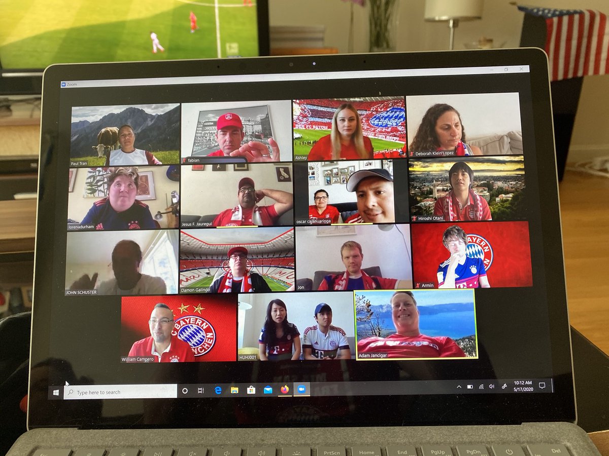 Watch party via #zoom #MiaSanMia <a href="/FCBayernUS/">🇺🇸 FC Bayern US 🇨🇦</a>