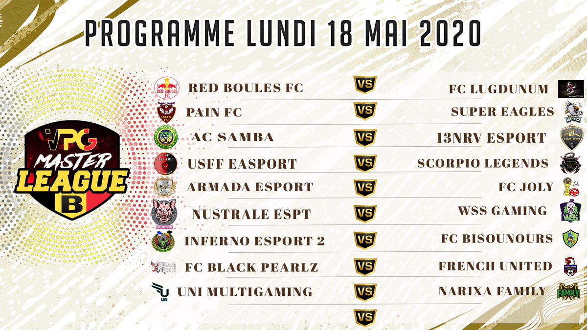 Voici la prochaine journée de championnat dans nos différentes ligues.