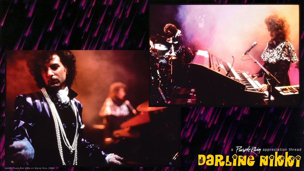 “It blew my head off musically,” says Lisa Coleman in the Purple Rain Deluxe Edition liner-notes. “I didn’t even register the lyric because the music was so good!”  @BobbyZ1999 adds: “Darling Nikki transformed the studio into a cavern of sound (…) I was in awe on first listen.”