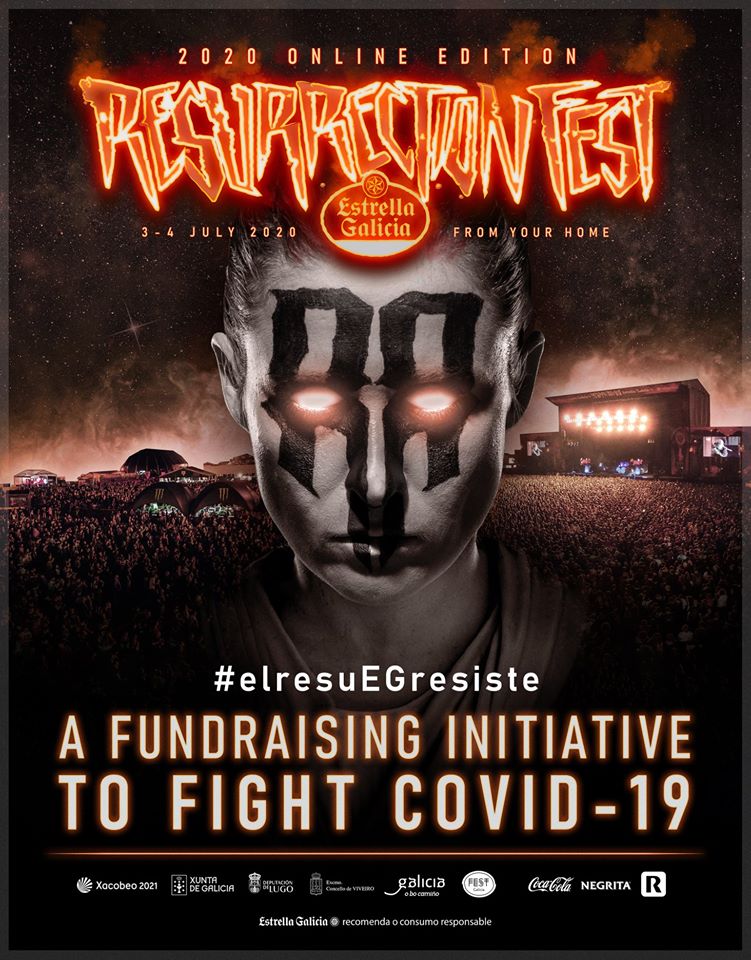 #elresuEGresiste: RESURRECTION FEST ESTRELLA GALICIA ONLINE, UN FESTIVAL BENÉFICO EN STREAMING

El 15º aniv. del Resurrection Fest @EstrellaGalicia se pospone a 2021, pero eso no quiere decir que no podamos disfrutar del festival en julio.

+ info: bit.ly/ResuEGOnline

RT!
