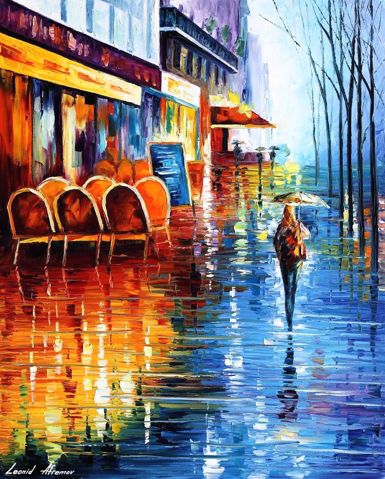 OLD CAFE IN PARIS — PALETTE KNIFE Oil Painting On Canvas By Leonid Afremov bit.ly/3f7vEaB
#paintingstyle #colorfullife #afremovartist
