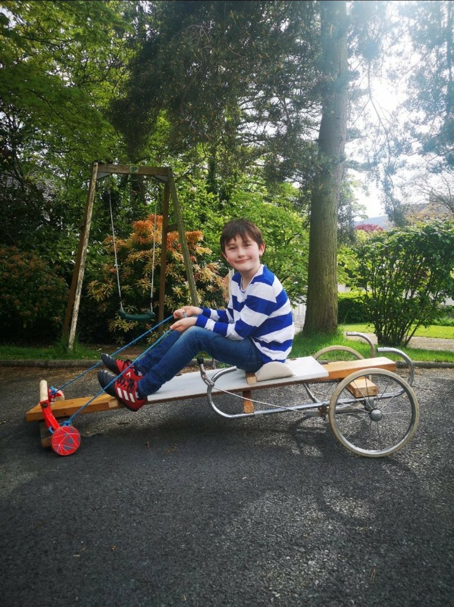 StRonansPS1's tweet photo. #STEM #Engineering #Creativity making your own go cart.... @TheEngineerUK #brilliant 👍🌟 https://t.co/827yAbMxLp