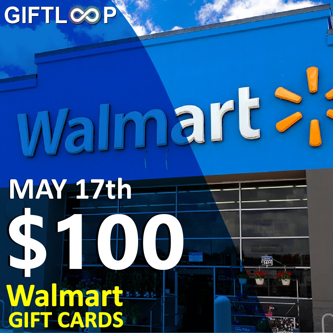 giftloop's tweet photo. $100 Walmart gift card draw today! Don't miss it! 😎 🥳🙌
😍 Download it today to find out more: 📲https://t.co/YbYR1h8avx
#gamingawards #rewardsapp #shopping #shoppinggiftcard #giftloop #gamingapp #earningrewards #makemoneyfromhome #stayhome #stayathome #stayhomewithgitfloop https://t.co/XNvCuXAhpL
