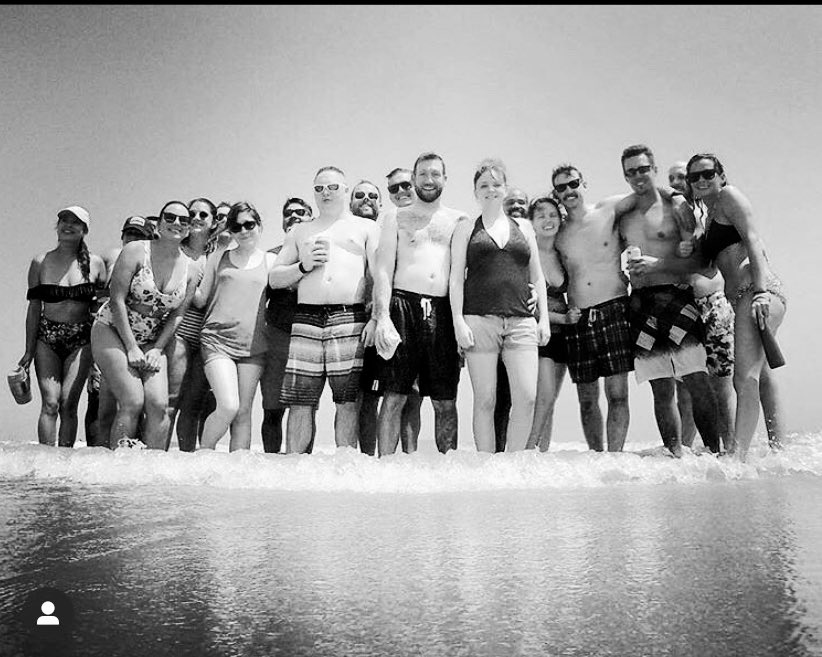 brentcarcher's tweet photo. 13 years ago we had this wild ass idea to have a week-long beach party. It grew in size but decreased in duration since we can’t do it like we used to. Was supposed to be down in Galveston w/ 30 of my closest friends this weekend. But we’ll have to save it for next year #PBXIII https://t.co/VIv97cS36w
