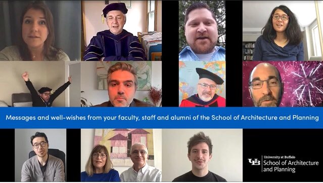 Congratulations #UBClassof2020!!! Many many thanks to all the <a href="/BuffaloArchPlan/">Architecture and Planning | University at Buffalo</a> faculty, staff, and alumni who contributed tributes to our graduates! @resilientbldgs @erkinozay <a href="/muratsoygenis/">Murat Soygenis</a>