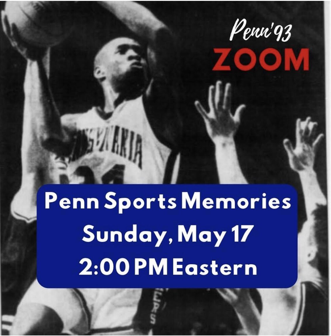 Penn1993's tweet photo. Happening now our Pennโ93 Zoom on @pennathletics sports memories with special guest @PennBaseball alumnus @dougglanville! #pennalumni #lovepenn #pennbaseball #fightonpenn https://t.co/WqjE13cAXS
