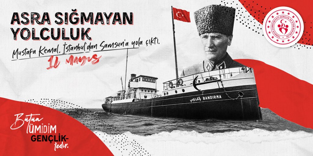101. yılında aynı heyecan ile devam eden bir yolculuk... 🇹🇷
#AsraSığmayanYolculuk
