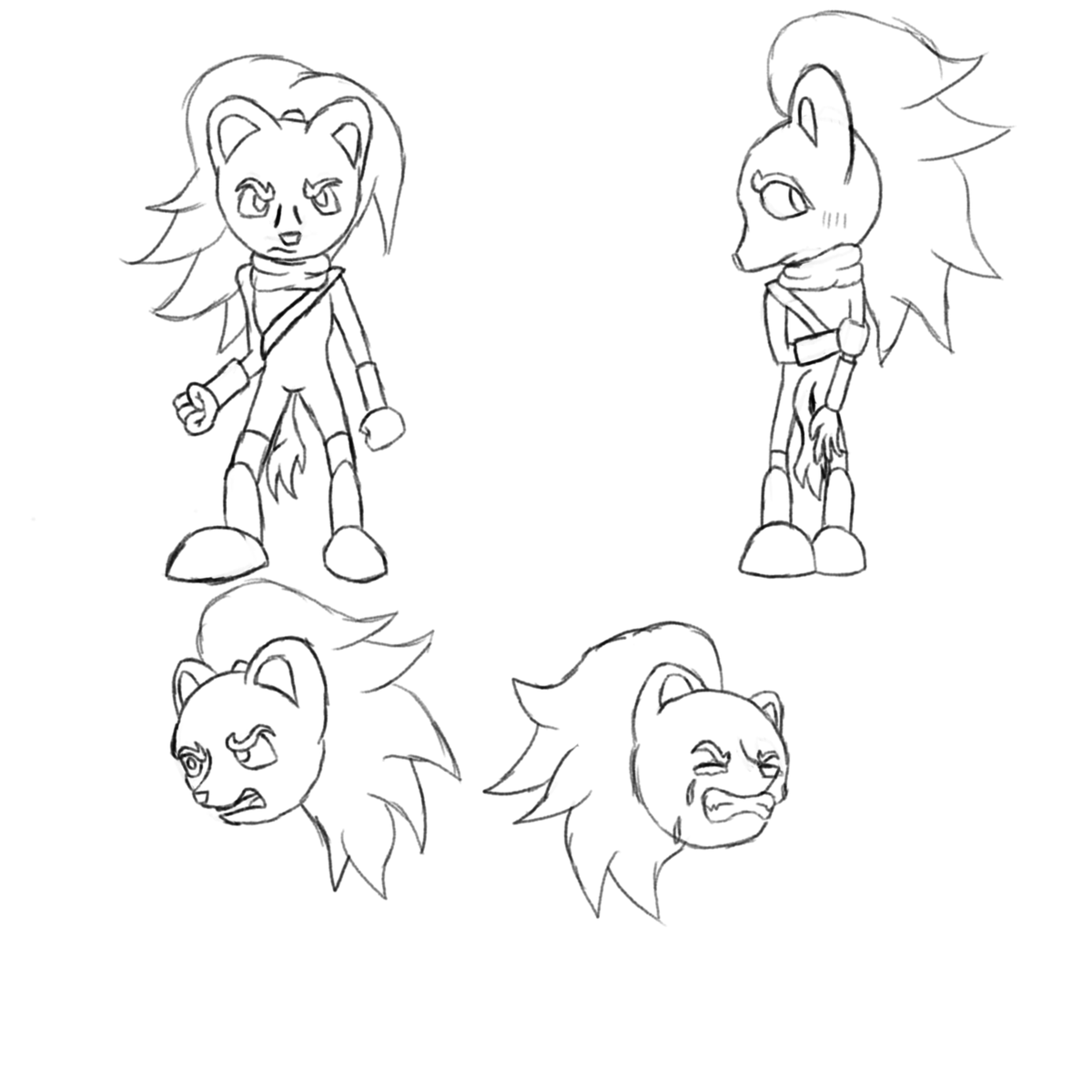 Stardust_Force's tweet photo. Rang is a nomadic mongoose, who left his village after him defending it from sand wyrms gave him unwanted attention. Here are some concept sketches of him. I'll spending the following week fine-tuning his animations.
#stardustforce #IndieGameDev #indiedev #screenshotsunday https://t.co/8icd0YpSn8