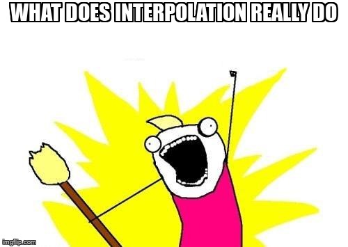 overflow_meme's tweet image. what does interpolation really do stackoverflow.com/questions/6176… #reactspring