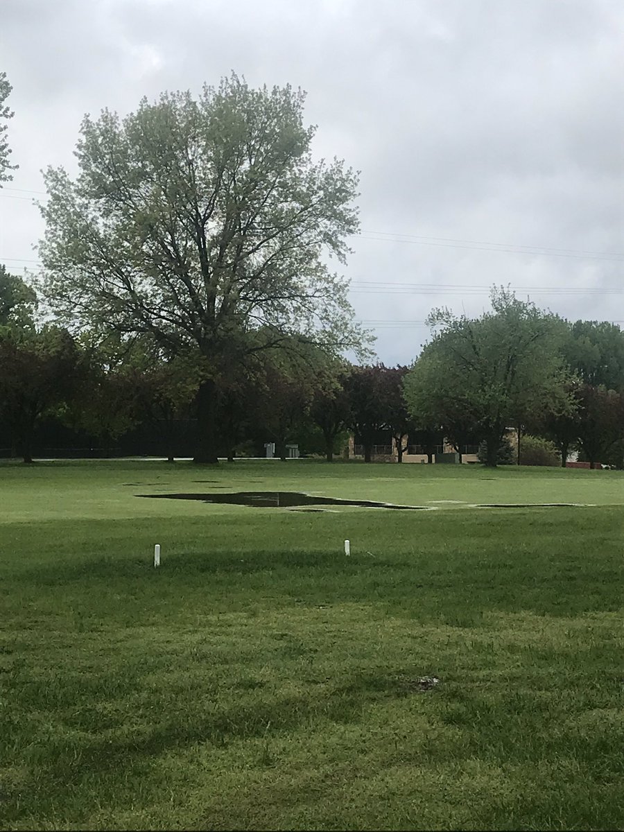 Mother Nature was not nice to us today..