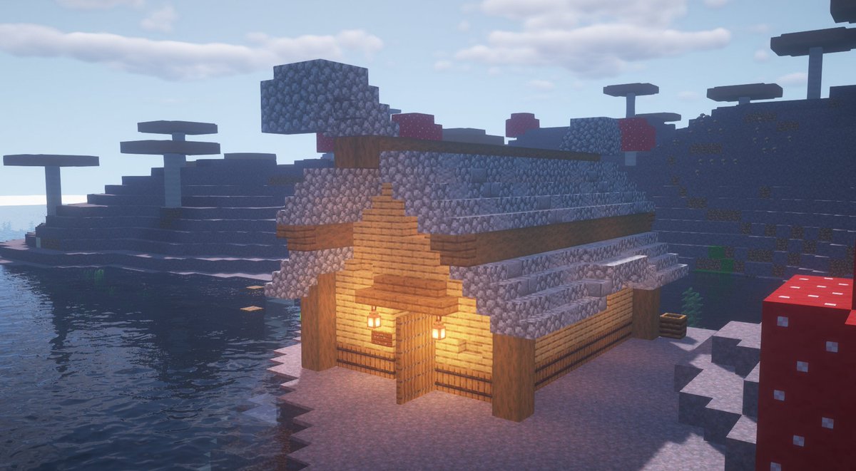 The_QuacKwak's tweet photo. SMP Sunday starts at 8PM EST tonight on Twitch! Come check out the new #OneMoreBlock server that I'm on with other streamers! also peep the first build that I did on the server ๐๐๐ https://t.co/AFTMRFgwPg