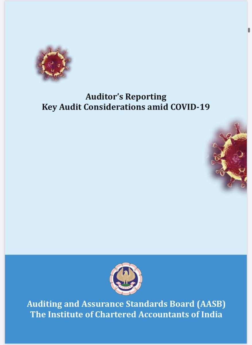 theicai's tweet image. Auditor’s Reporting - Key Audit Considerations amid COVID-19 
For more details please visit
resource.cdn.icai.org/59546aasb48467…
#stayhomestayupdated #IndiaFightsCorona 
@atulguptagst @JambusariaNihar