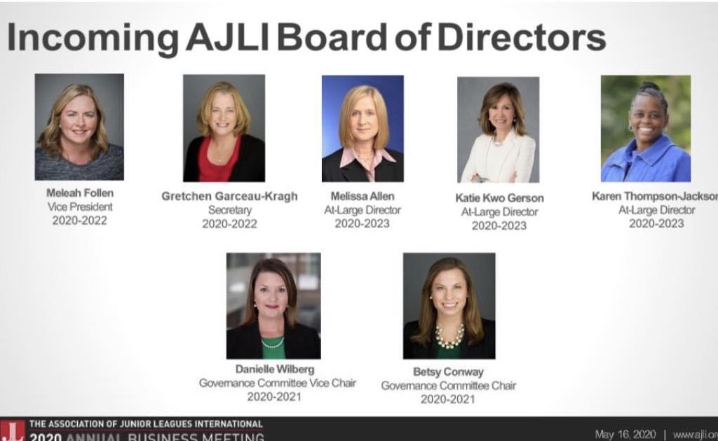 Day 63: Yesterday was fantastic - even if it was virtual. I am so grateful to have been elected to the Association of Junior Leagues International Board of Directors in the role of Governance Vice-Chair.  #COVID19