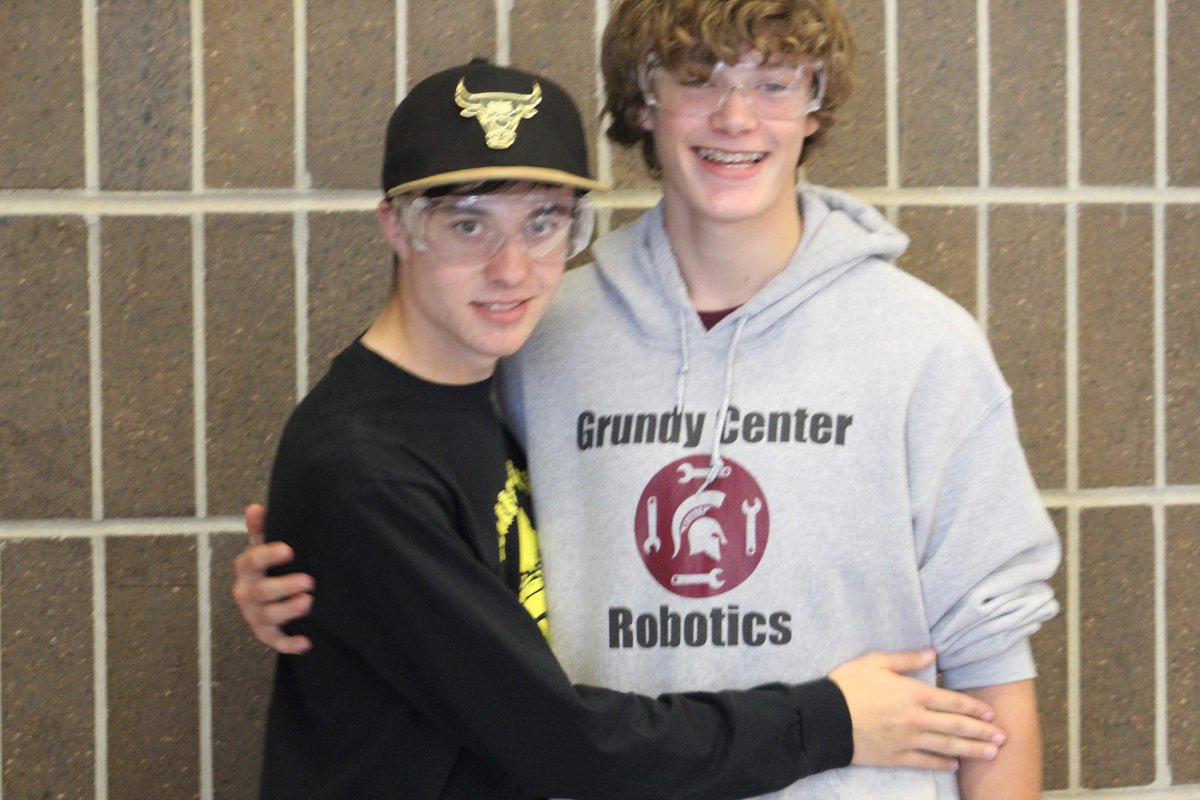 GrundyCenterFTC's tweet photo. Happy birthday to KD’s senior programming specialist, Hunter! https://t.co/5xGtt3jT6I