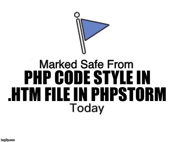 overflow_meme's tweet image. PHP Code Style in .htm File in PhpStorm stackoverflow.com/questions/3852… #octobercms #php #phpstorm #html