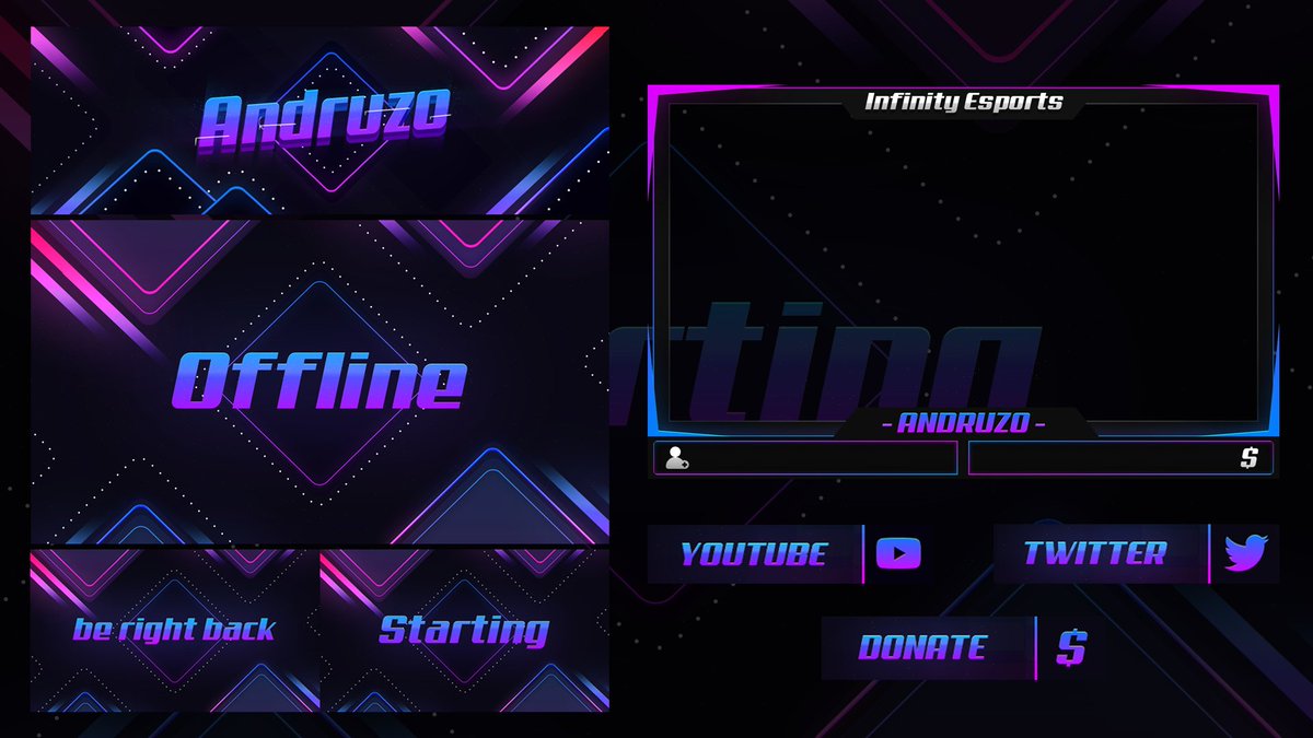 YoMetalz's tweet photo. Stream pack @Andruzo11 
Rt and you like I appreciate it ❤️ https://t.co/nMozj6DRow
