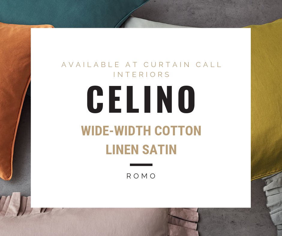 CCallinteriors's tweet photo. Beautifully uncomplicated washable cotton linen satin which is exceptionally soft to the touch. Presented in an extensive palette of chalky tones, Celino offers understated #luxury for #tactile #drapes.
Celino by Romo is just perfect for adding a subtle touch of colour to a room! https://t.co/YoE6MmJ5iG