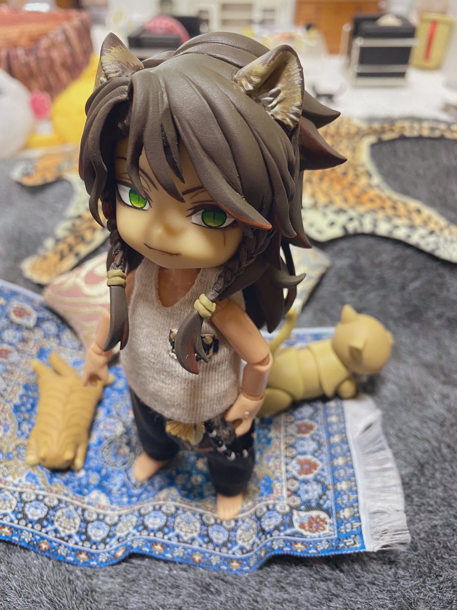 未開封】ツイステ レオナ ねんどろいど 身長調整セット