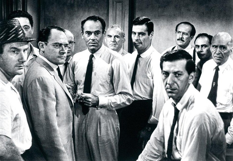 12 Angry Men. What an experience, what a masterpiece, such a good premice. One of my favorite movie experiences already, watched it again the day after. No wonder it’s in the top5 movies of all time. 12 men deciding on a man's life, do yourself a favor and check it out!