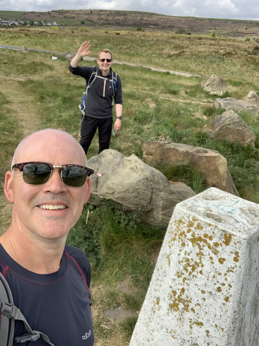 Manclee's tweet image. 17 miles walked today from #Shipley over #BaildonMoor to both #trigpoints up to #Hawksworth spotting new #cupandringmarked rocks up to #TwelveApostles #stonecircle on #IlkleyMoor then back! @visitBradford @VisitShipley @OrdnanceSurvey #neolithic @McGaheyJohn @JamesMcLean5